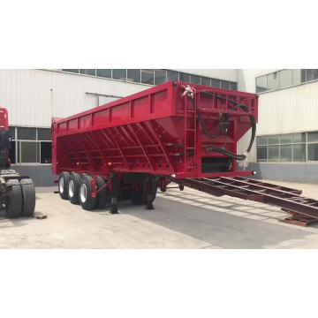 Live Bottom Trailer With Conveyor For-Gravel Sand Grain